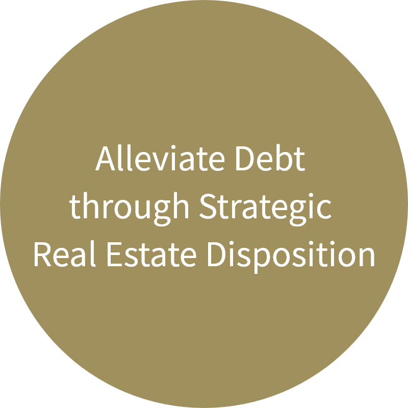 Alleviate Debt through Strategic Real Estate Disposition